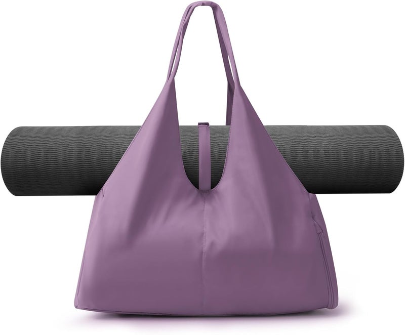 Zmarthumb Yoga Mat Bag, Gym Tote Bag, Large Capacity Yoga Bag with Adjustable Strap For Pilates,Office, Travel, Workout,Beach And Gym - Image 1